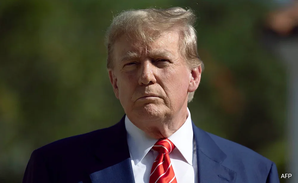 Trump finishes required interview for hush money case