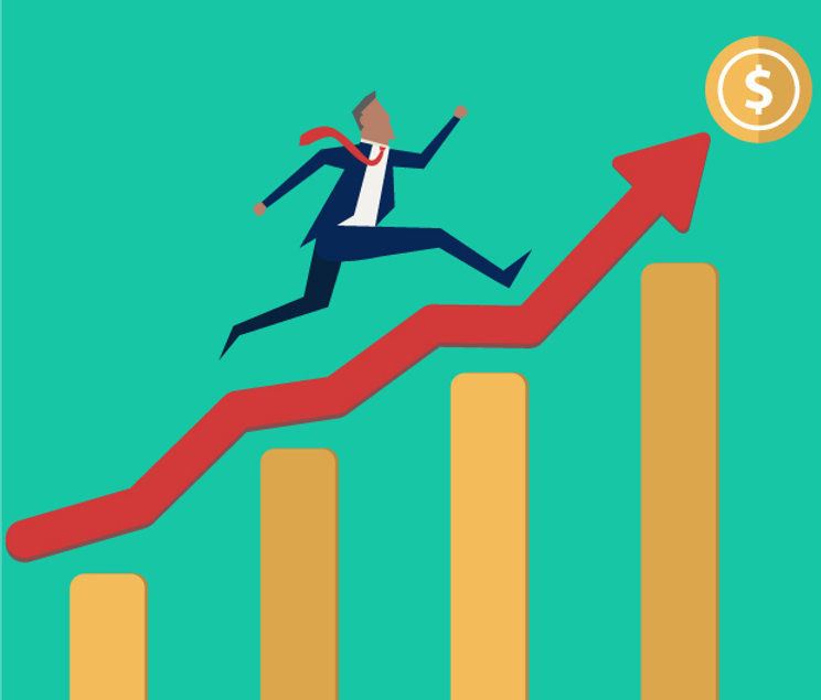 Better Today Logo, American Flag