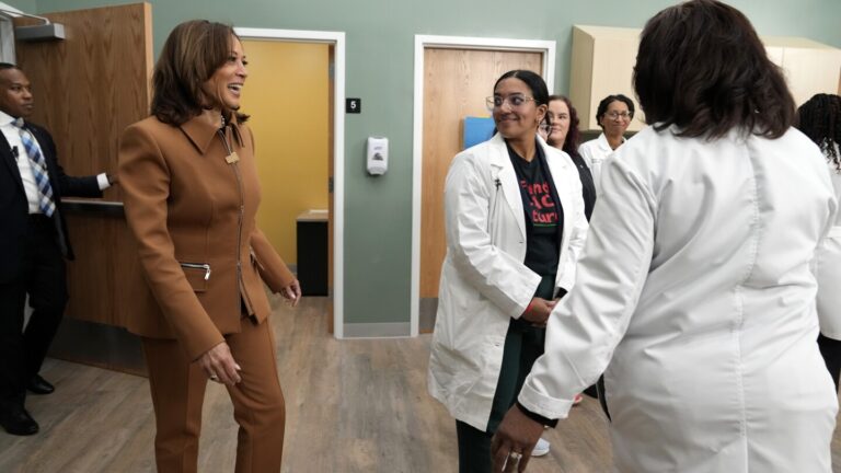 Harris stays quiet on student loans as cancellation loses its political luster