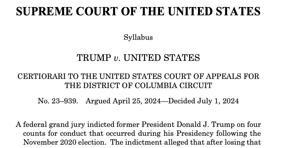 Supreme Court Sets Limits on Presidential Immunity, Delaying Trial on Election Interference