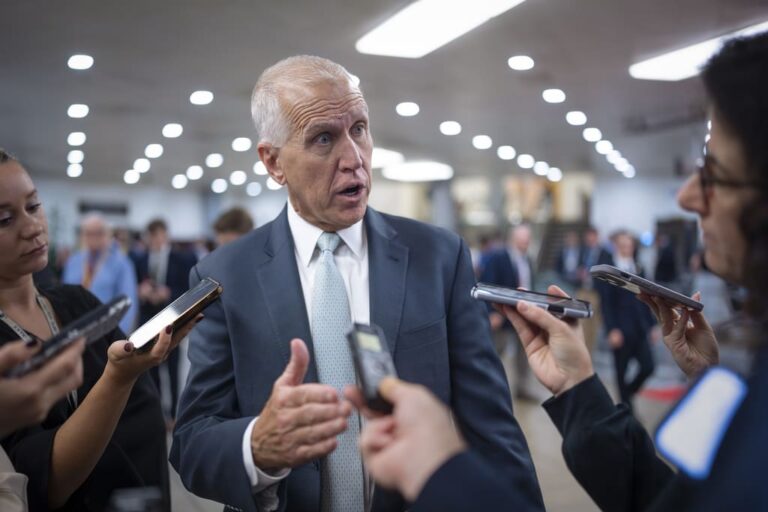 Thom Tillis turns on Trump, warns GOP bill “will hurt people”