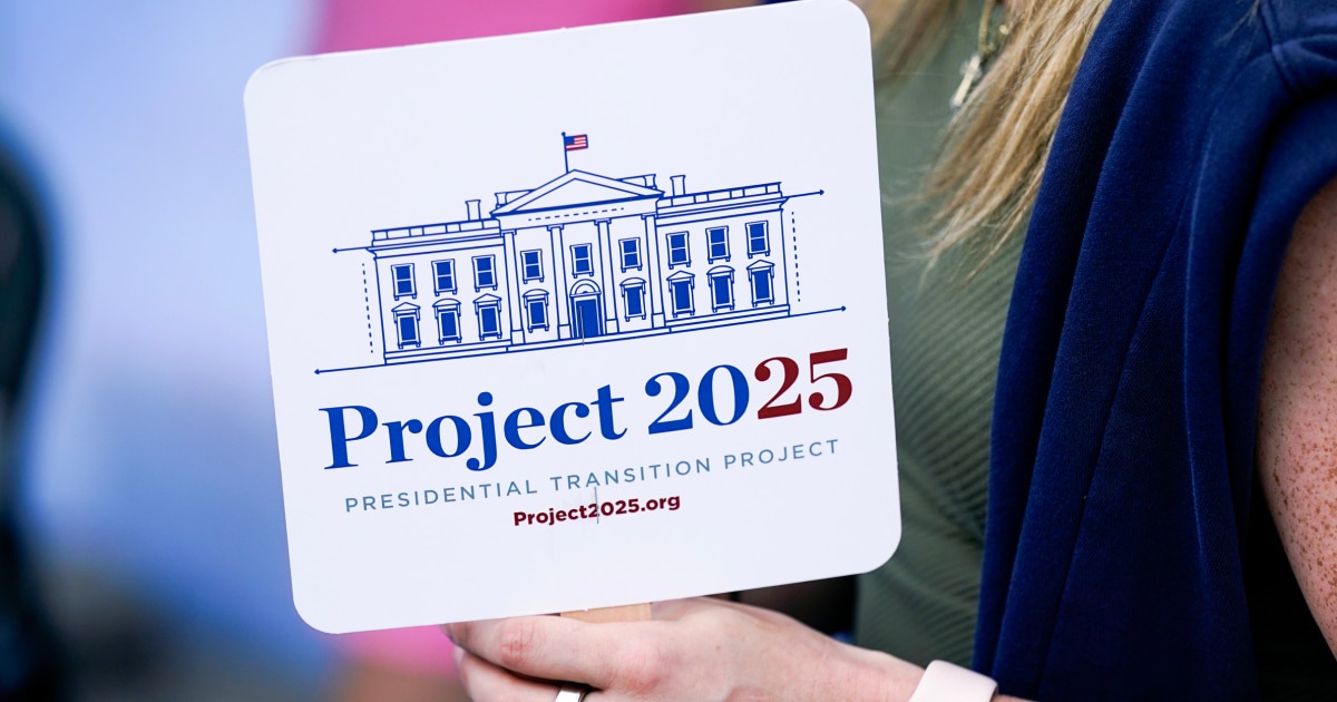 A Trump appointee39s post shows that bProject 2025b was the plan all along MSNBC News