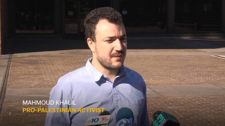 Mahmoud Khalil appears in federal appeals court as Trump administration seeks to deport him