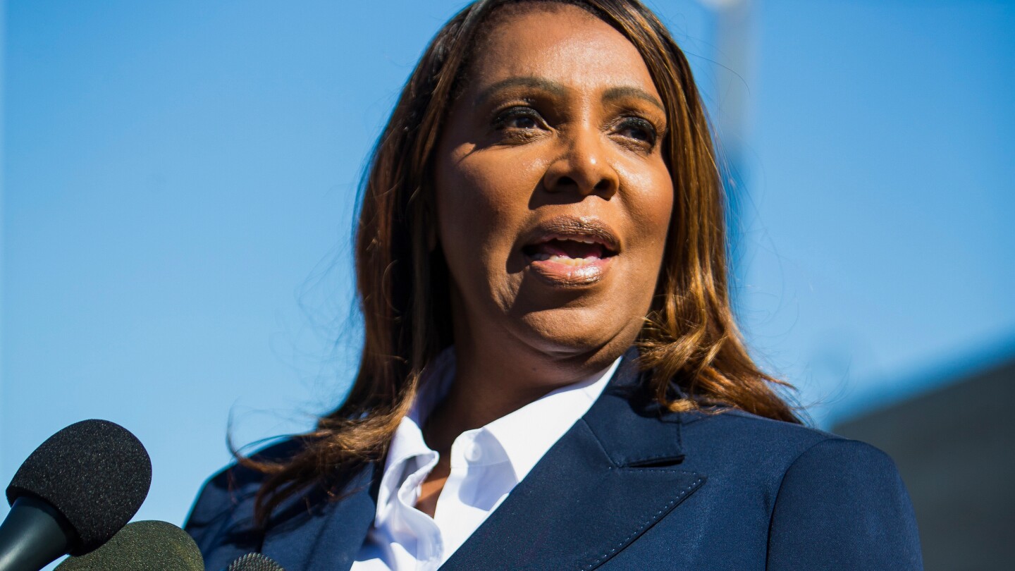 Justice Department again fails to re-indict Letitia James, AP source says