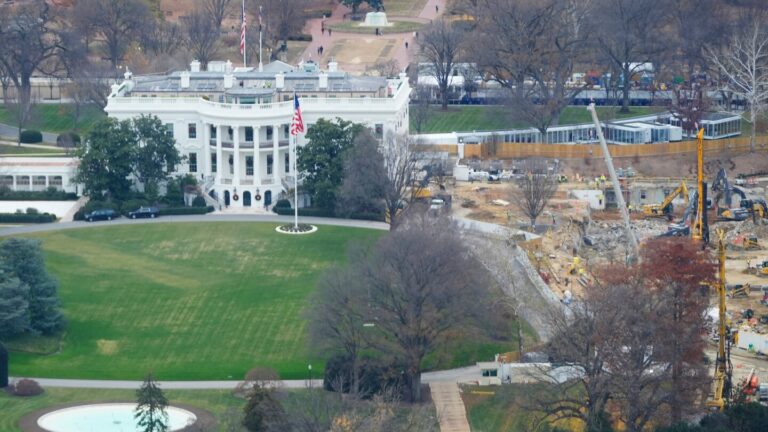 Trump sued by preservationists over White House ballroom project