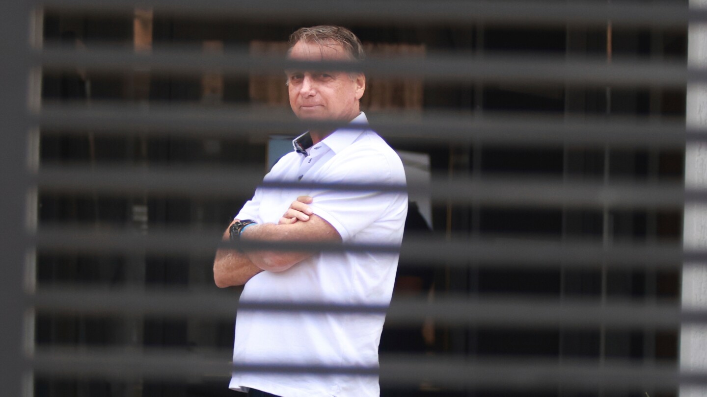 Brazil's Supreme Court moves Bolsonaro to larger cell with outdoor area