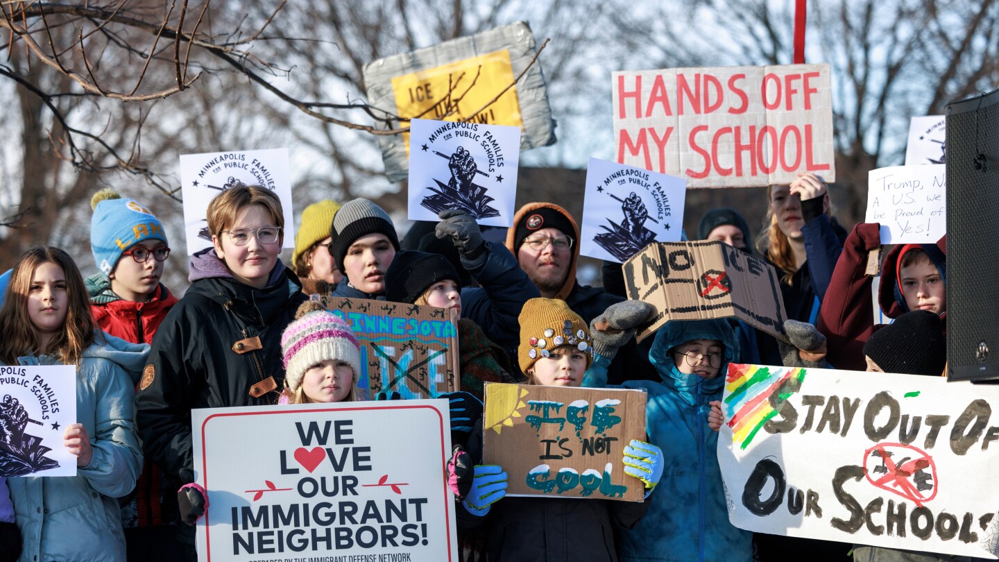 Minneapolis school system offers remote learning amid ICE crackdown
