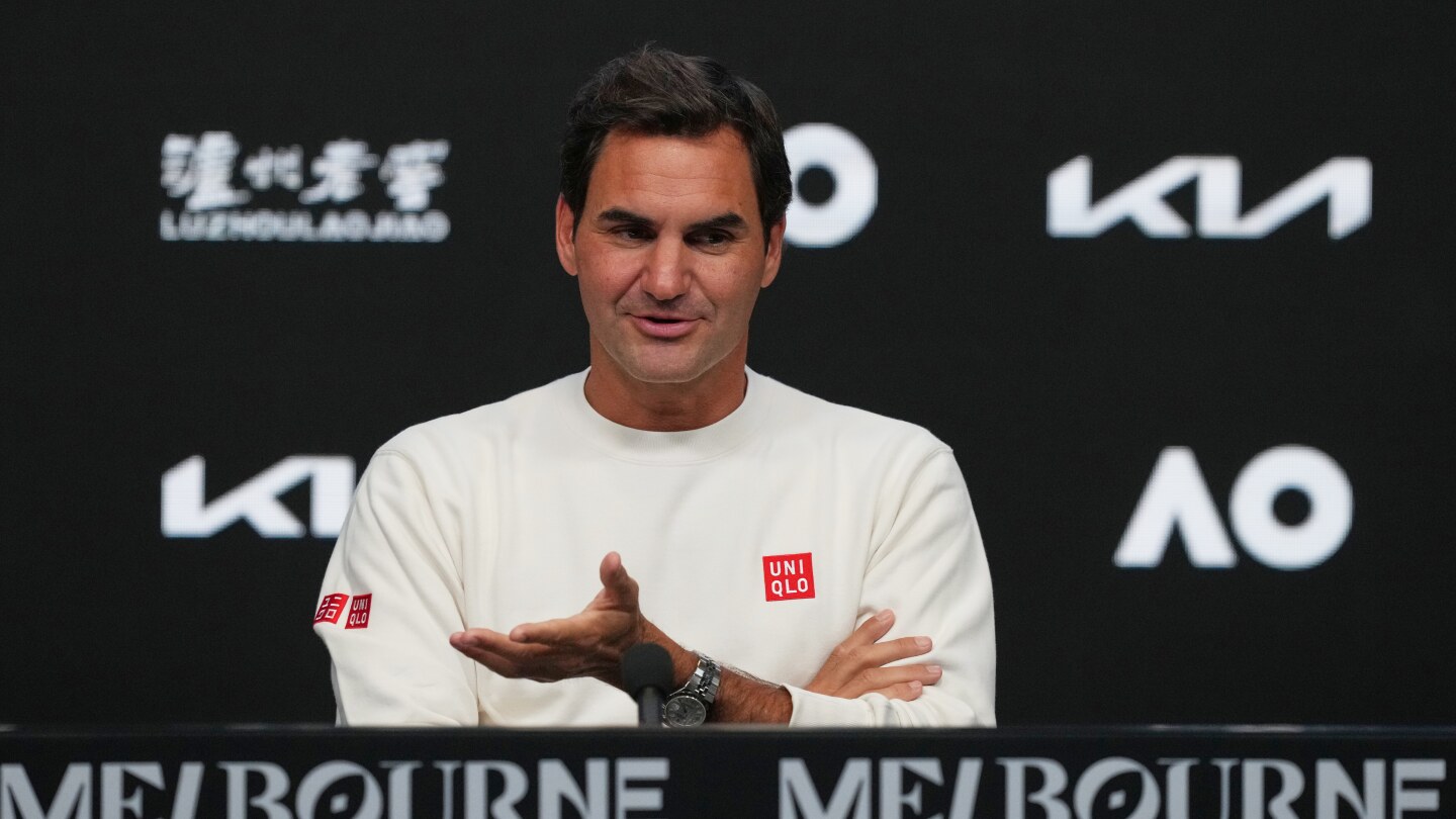 Roger Federer revisits the Happy Slam and holds court on contemporary tennis
