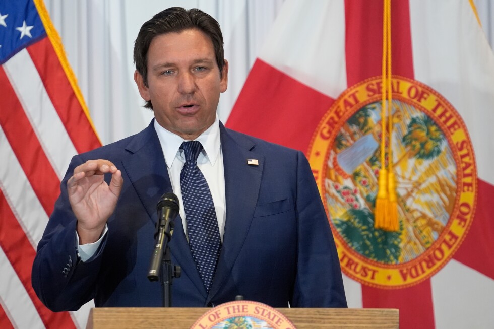 DeSantis faces lawsuit over special session to redraw Florida congressional map