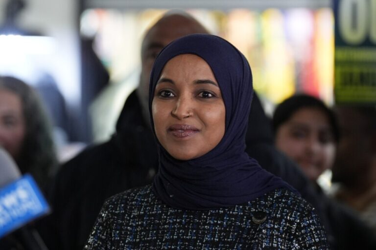 Man who squirted vinegar on Rep. Ilhan Omar is charged