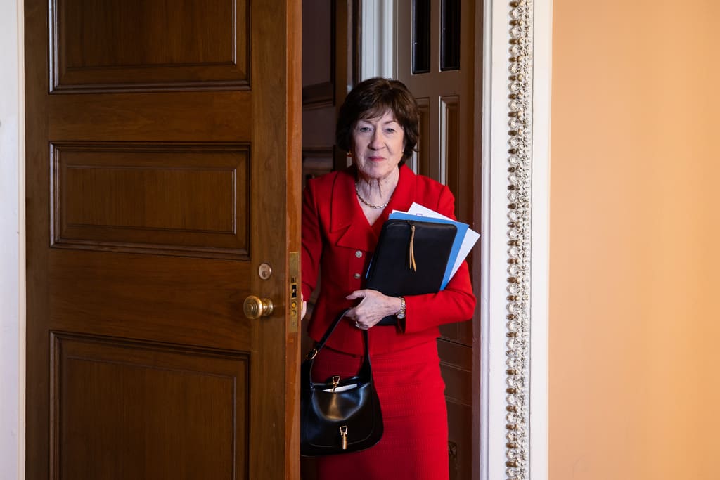 Susan Collins is fundraising off election misinformation