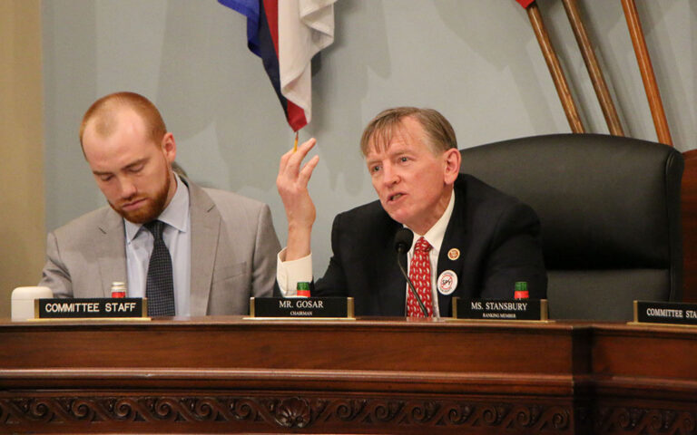 Uproar over Surprise ICE facility prompts Gosar to demand transparency from Noem