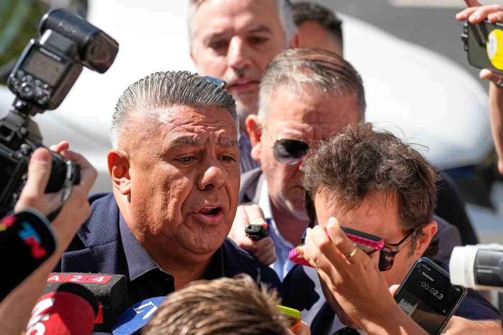 AFA president Claudio Tapia appears in Buenos Aires court in tax case