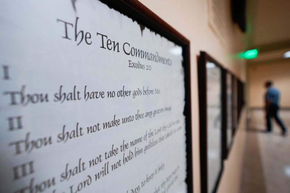 Federal judge blocks Arkansas’ Ten Commandments law, marking the latest court ruling