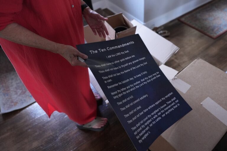 State laws are putting the Ten Commandments in public schools