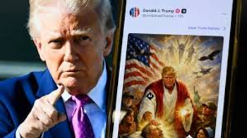 Trump Faces Backlash From Religious Leaders and Conservatives Over AI Jesus Post and Iran War Threats