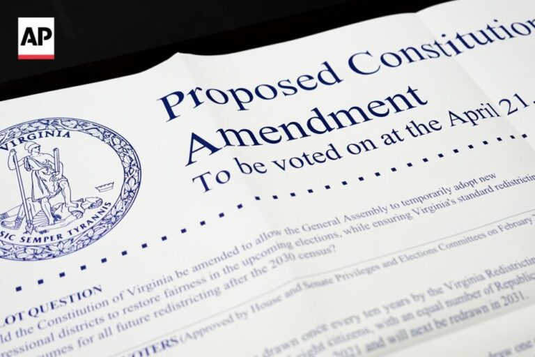Virginia Supreme Court weighs legality of Democratic redistricting plan after voters approved it
