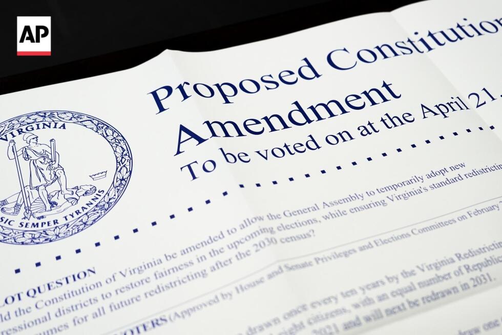 Virginia Supreme Court weighs legality of Democratic redistricting plan after voters approved it