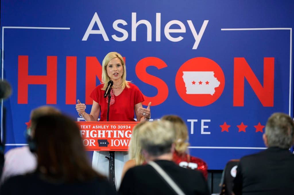 Ashley Hinson launches false attack ad minutes after Turek’s primary win