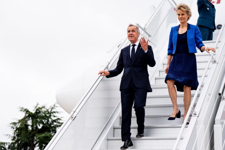 Ahead of G7, Carney softens tone toward Trump