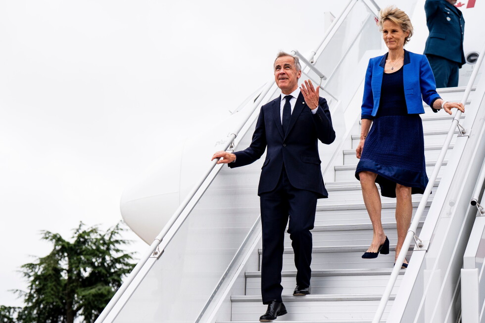 Ahead of G7, Carney softens tone toward Trump