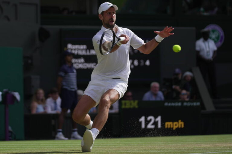 Djokovic breaks another Federer record at Wimbledon despite 'meltdowns' on Centre Court