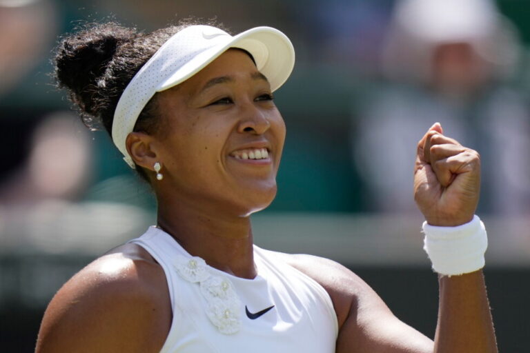 Naomi Osaka gets win at Wimbledon after she gives young daughter a 'timeout' on her birthday